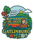 Gatlinburg Trolley  Sticker